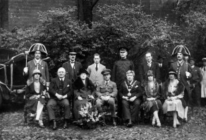 The Civic Group at Walsall, 27 October 1927 (Walsall LHC)