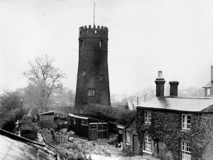 Mill Cottage and the Windmill, 1938